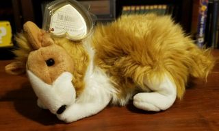 [used] Ty Beanie Baby - " Cassie The Collie " - 7/12/2000