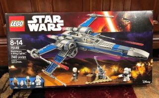 Lego Star Wars 75149 Resistance X - Wing Fighter Lor San Tekka Poe Bb - 8