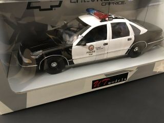 1991 / 1996 Chevrolet Caprice L.  A.  Los Angeles Police Department 1/18 Ut Models