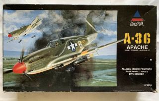 Accurate Miniatures 1/48 Scale A - 36 Apache