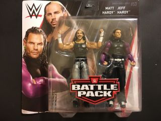 Wwe Mattel Matt And Jeff Hardy Battle Pack Series 53 The Hardy Boys