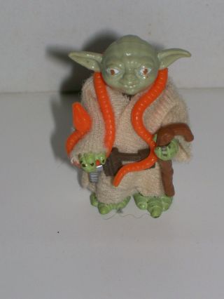 Yoda Jedi Master Vintage Star Wars Esb Complete Loose Figure 1980 Hong Kong