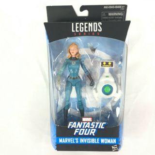 Hasbro Marvel Legends Fantastic Four Invisible Woman 6 " Action Figure Herbie