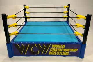 Wwe Elite Hall Of Fame Retro Wcw Ring Playset For Wrestling Action Figures