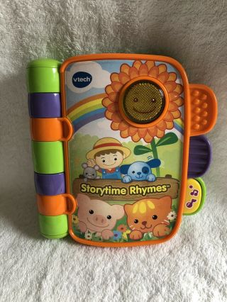 V Tech Story Time Rhymes Interactive Book | 7c
