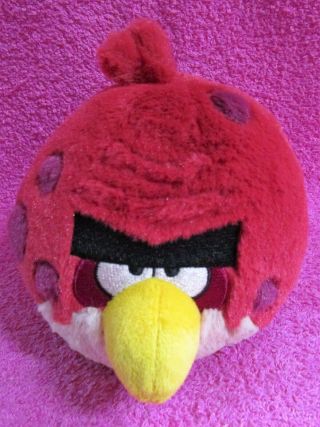 Angry Birds Terence Big Brother Red Plush With Sound 5 " 2010