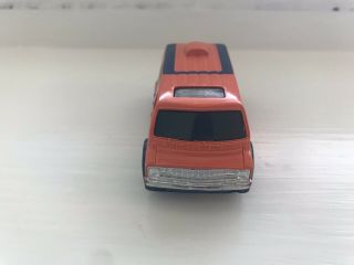 VINTAGE Tyco Orange Dodge Van Slot Car 3