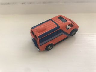 VINTAGE Tyco Orange Dodge Van Slot Car 7