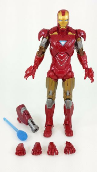 Marvel Legends Series Hasbro 2011 Iron Man The Armored Avengers Mark Vi 6 Inch