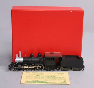 G Series Ho Brass Cb&q R1 2 - 6 - 2 Steam Locomotive & Tender Ln/box