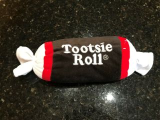16 " Tootsie Roll Plush Pillow Doll Candy Chocolate White Brown Euc Good Stuff