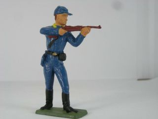 By Starlux France U S 7th Cavalry In Kepi Standing Shooting Carbine