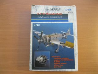 Aires 1/48 Full Detail Set For Hasegawa P - 47d 4110 Resin/photo - Ech