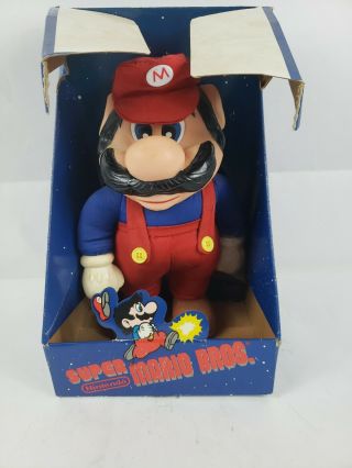 Vintage Nintendo Applause Mario 12 " Plush Doll Figure Toy