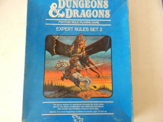 Tsr Dungeons & Dragons Set 2 : Expert Rules 1012 1983