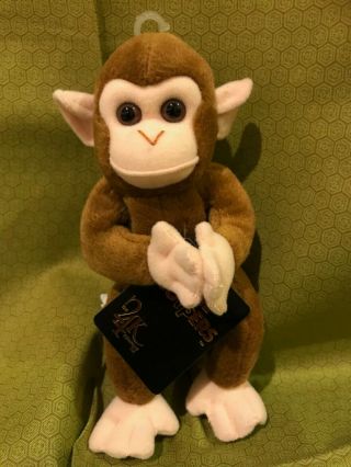 24k Beanie Boppers Speak No The Monkey 1997 Plush Stuffed Animal Special Effects