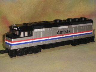 MTH Premier Amtrak F40PH Diesel Engine 297 Item MT - 2147LP w.  PS1,  BCR 8