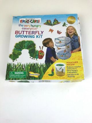 Eric Carle Butterfly Growing Kit - With Voucher To Redeem For Caterpillars