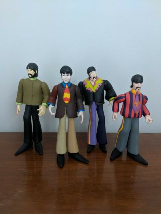 Beatles Figures 1999 Subafilms Mcfarlane Toys John Paul George Ringo