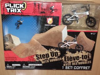 Flick Trix Finger Bike Sm Dirt Bike Set Up With Doubles Bmx Box Set