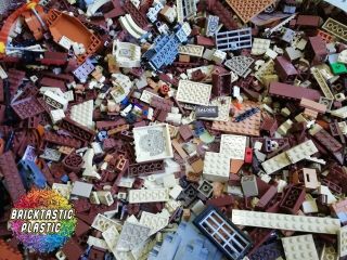 LEGO (x1700pcs) 2KG Wild West Cowboy & Indian MOC Part Packs - Bulk Creativity 4