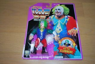 Hasbro Wwf Wrestling Doink The Clown Figure 　wwe 　unopend