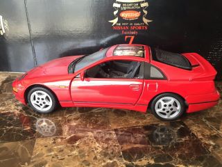 Kyosho 1:18 Nissan Fairlady Z 300ZX Red Rare Die Cast No.  7003 / 9800 W/Box 1992 3