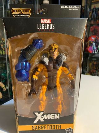 Build - A - Figure Marvel Legends Series X - Men Sabretooth