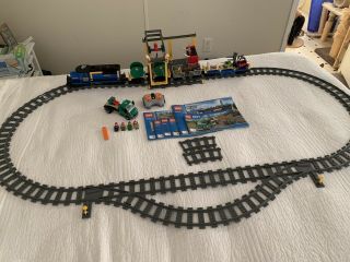 Lego 60052 City Cargo Train Complete,  Has All Instruction Books,  Stickers