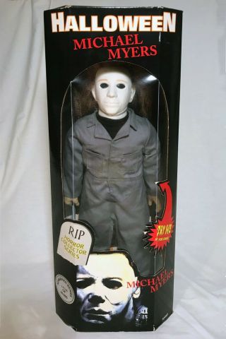 Michael Myers 18 " Doll W/ Sound - Halloween (limited Edition - 1999)