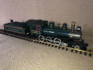 Bachmann Big Haulers Pennsylvania 4 - 6 - 0 Steam Locomotive And Tender G Scale