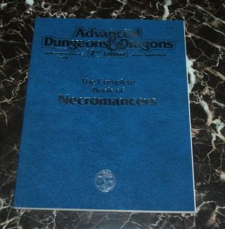 Ad&d 2e The Complete Book Of Necromancers Handbook