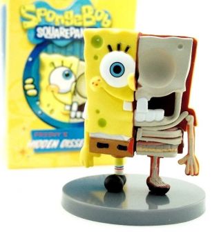 Jason Freeny Nickelodeon 3 " Hidden Dissectibles Spongebob Squarepants Xxray Art