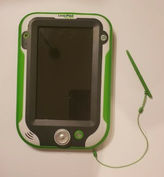 Leap Frog Leap Pad Ultra Electronic Learning System Tablet Green/white With Case