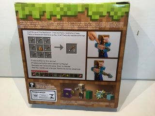 Minecraft Steve Figure with Shooting Bow and Arrow 2