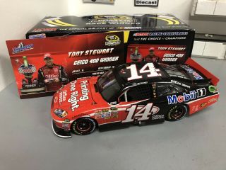 2011 Tony Stewart Office Depot Mobil 1 Chicagoland Win 1:24 Lionel Diecast