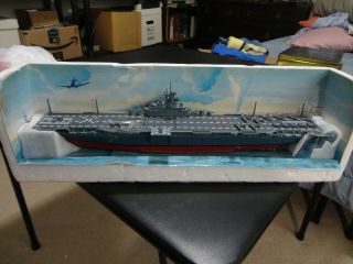 Military Classics Uss Intrepid Aircraft Carrier Display Model 1:700