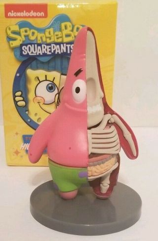 Jason Freeny Nickelodeon 3 " Patrick Hidden Dissectibles Spongebob Xxray Art Toy