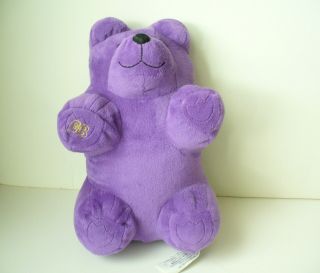 Purple Gummy Bears Stuffed Toy,  9 " (ev578)