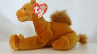 Ty Beanie Baby - Plush Niles The Camel 7 1/2 " Year 2000 Teddy Bear With Tags