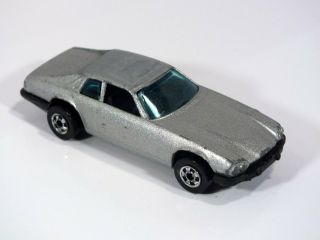 Hot Wheels 1978 Jaguar Xjs Bw Blackwall Made In Malaysia Italy Only - Silver