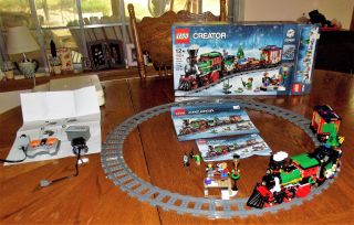 Lego Creator Winter Holiday Train (10254),  All Power Functions 100 Complete