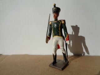 Cbg Mignot 31b,  Napoleonic French Flankers Of Guard 1812 Lead 54mm Soldier,  W3