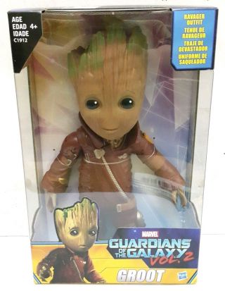 Hasbro Guardians Of The Galaxy 2 Groot Figure Ravager Outfit 10 " Walmart