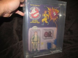 1986 Real Ghostbusters Ray Stantz Vintage Moc Cas 70 Afa