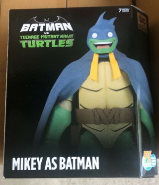 2019 Sdcc Teenage Mutant Ninja Turtles Michelangelo/mikey As Batman