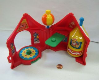 Fisher Price Little People Big Top Circus Tent Amusement Bear Clown Fun Toy Part