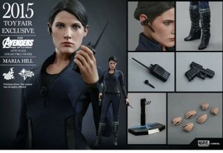 Hot Toys 1/6 Marvel Avengers Age Of Ultron Exclusive Mms305 Agent Maria Hill