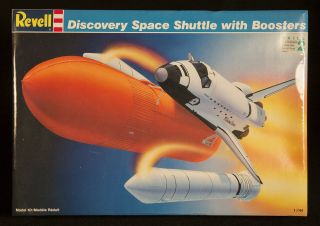 Revell 1:144 Shuttle With Boosters Plastic Model Kit - Factory