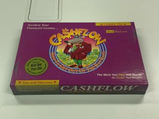 Cashflow Rich Dad,  Poor Dad Finance Board Game - Complete